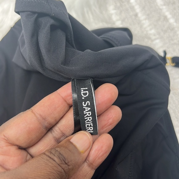 I.D. SARRIERI One Piece Swarovski Allover Bodysuit Women’s EUR Size 38 Black - Picture 8 of 12